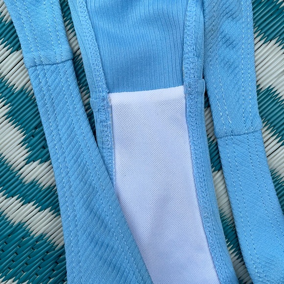 3 for $15🚨 NWOT Powder Blue Cheeky Bikini Bottoms - Picture 3 of 3